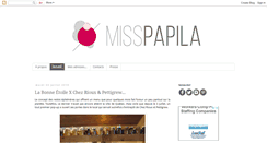Desktop Screenshot of misspapila.com